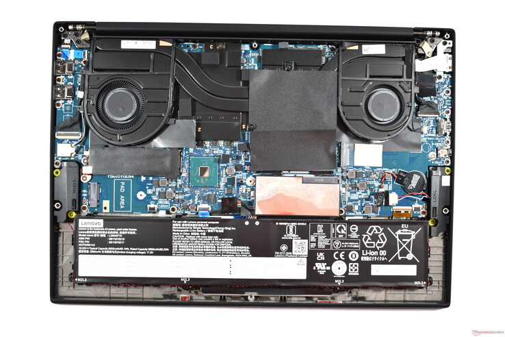 ThinkPad X1 Extreme Gen 4 - View of the interior