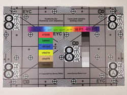 photo of reference card