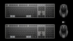 The HP 725 and HP 720 keyboard and mouse combos have similar features. (Image source: HP)