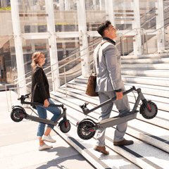 The Hiboy S2 e-scooter offers 17 miles (27.3 km) of range on a single charge (Image source: Hiboy)