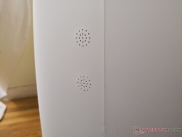 Holes along the side of the unit are for the PM2.5 sensor