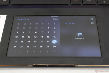 Calendar app conveniently syncs with the Microsoft Calendar