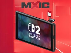 Macronix logo above Switch 2 Game-Key Card (Image source: Macronix, Nintendo of America with edits)