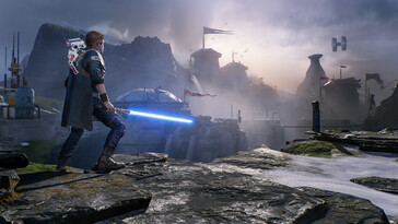 An image showing a landscape in Star Wars Jedi: Fallen Order. (Image source: Steam)
