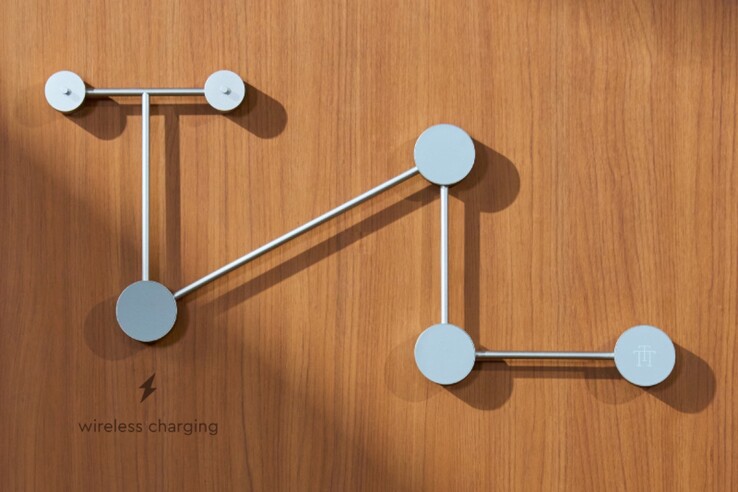 All components can be mounted on a wall using a modular bracket.