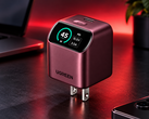 The Ugreen Nexode Pro 45 W charger in Burgundy colorway
