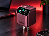 The Ugreen Nexode Pro 45 W charger in Burgundy colorway