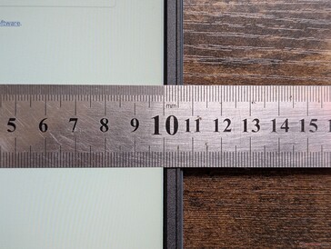 The OLED screen is actually slightly smaller than the IPS option (15.1-inch vs. 15.3-inch)