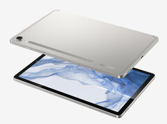 The Galaxy Tab S9 FE will be considerably smaller than the Galaxy Tab S7 FE. (Image source: @OnLeaks & MediaPeanut)