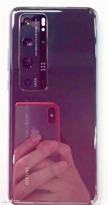 The new "Huawei P50" live-image leak. (Source: SlashLeaks)