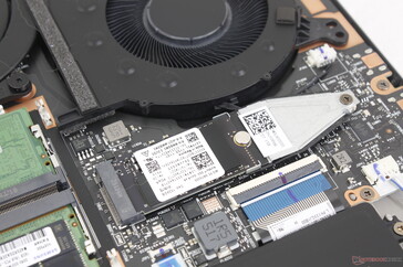 Occupied primary SSD slot