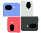 Pixel 10a in its four expected colors. (Edited)