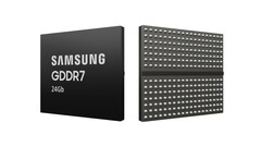 Samsung has unveiled new GDDR7 VRAM modules (image source: Samsung)