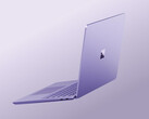 The new Surface Laptop 13-inch in its Violet colourway.