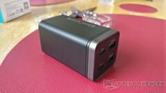 The PD Pioneer 65W quad-port charger. (Source: Notebookcheck)