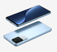 The POCO F4 could resemble the Redmi K50, pictured. (Image source: OnLeaks & Bestopedia)