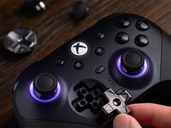 The 8BitDo Ultimate 3E Controller for Xbox has a replaceable metal D-pad.