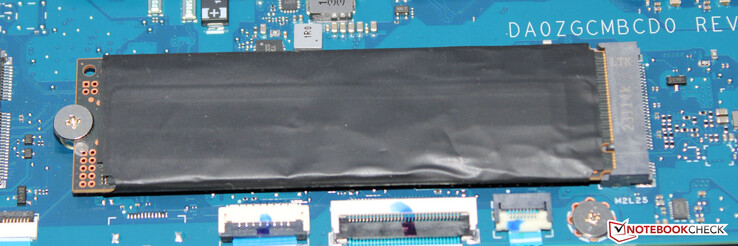 A PCI-Express 4 SSD serves as the system drive.