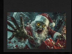 Players think the extra finger on Zombie Santa is likely AI-generated (Image source: @RadicalNuffyEd/X)