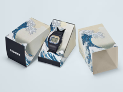 Casio’s DW-5600KHG25-1 and DW5600KHK25-1 (pictured) watches are coming to various European countries. (Image source: Casio)