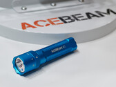 Acebeam’s K1, Special Edition with cyan laser pictured, is also expected to launch with red light, white main light and a green laser