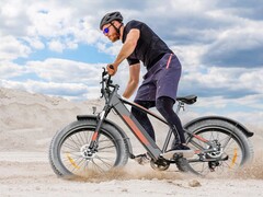 The Eleglide Tankroll electric bike can provide pedal assistance for up to 70 km (~43 miles). (Image source: Eleglide)