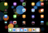 iOS 12 home screen