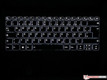 Backlit keyboard