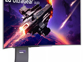 The UltraGear OLED 45GS95QE has an 800R curved finish. (Image source: LG)