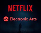 Netflix banner with Electronic Arts logo is shown (Image source: Netflix, Electronic Arts with edits)