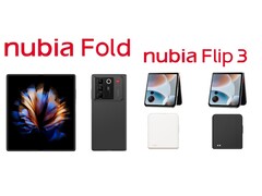For the first time, Nubia will launch two new foldable smartphones. (Image source: Evan Blass)