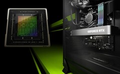 Nvidia&#039;s Ada Lovelace architecture gives the GeForce RTX 4070 Ti a massive performance advantage. (Image source: Nvidia - edited)