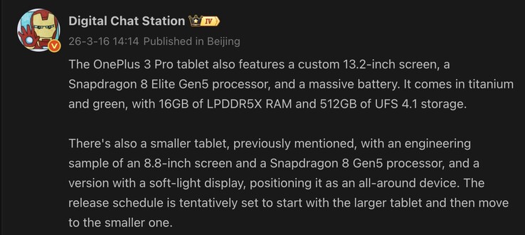 Leaked details of upcoming OnePlus tablets.