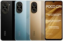 The Poco C71 features a 6.88-inch HD+ 120 Hz display (Image source: Poco)