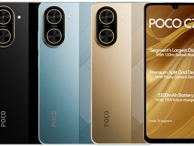 Xiaomi launches the Poco C71 to take on the Samsung Galaxy M06
