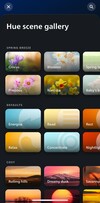 The new Spring Breeze scenes in the Philips Hue app. (Image source: Philips Hue)