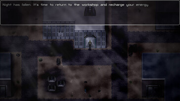 Pictured: A gameplay screenshot from Sentience: The Android's Tale.