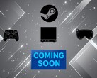 Steam Machine Steam Frame and controller banner showing release date