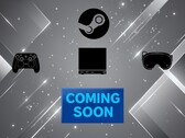 Steam Machine Steam Frame and controller banner showing release date