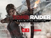 Tomb Raider: Definitive Edition Switch and Switch 2 banner (Image source: Nintendo of America with edits)