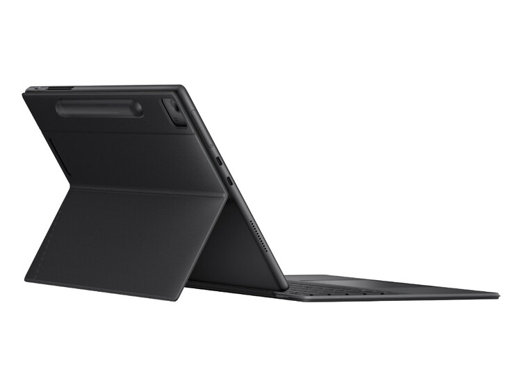 The ProArt PZ14 from the rear revealing its 13 MP rear-facing camera. (Image source: Asus)