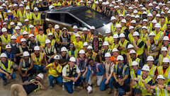 First production Cybertruck is ready (image: Tesla)