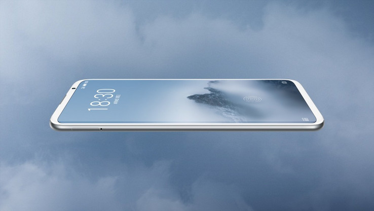 In-display fingerprint sensor and thin side-bezels (Source: Meizu)