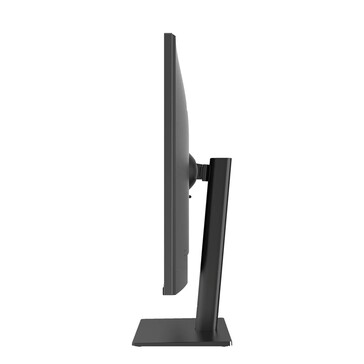 Side view of the monitor.