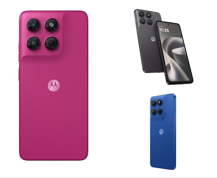 The Moto G37 colors options