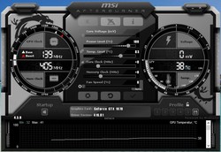 MSI Afterburner - stock settings