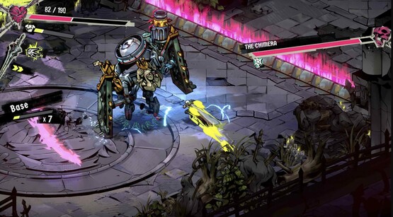 Plenty of gamers will appreciate Reignbreaker's fast-paced combat. (Image source: Steam)