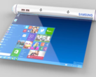 A Samsung rollable device render. (Source: LetsGoDigital)