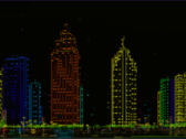 "I wanted to make a city that feels alive, but is made fully of ASCII symbols." 