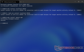 Use ADB to connect to WSA